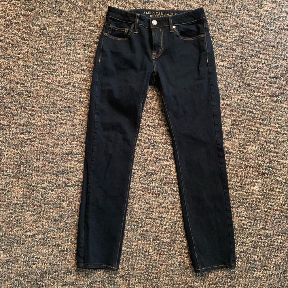 American Eagle 360 flex jeans, dark wash, 29x30